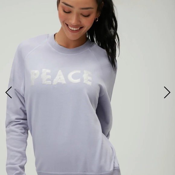 Spiritual Gangster Peace Old School Sweatshirt ~ NWT! - Picture 1 of 10